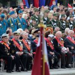 9 мая парад день победы ветеран ВОВ